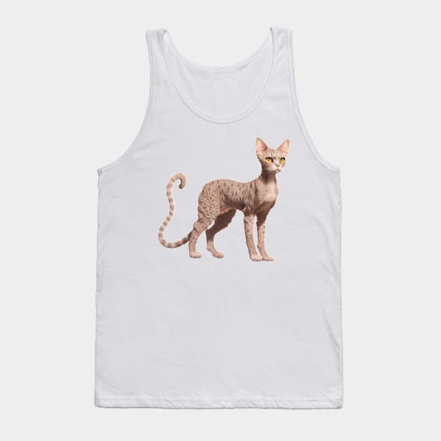 Devon Rex cat Tank Top by Moulezitouna